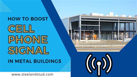 metal house phone|How to Boost Cell Signal in a Metal Building.